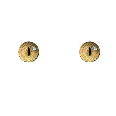 E BJD eyes 14mm Cartoon eye pressure 10-16-24mm cat eye shape for 1/8 1/6 1/4 1/3 BJD SD DD doll eyes doll accessories - Color: E