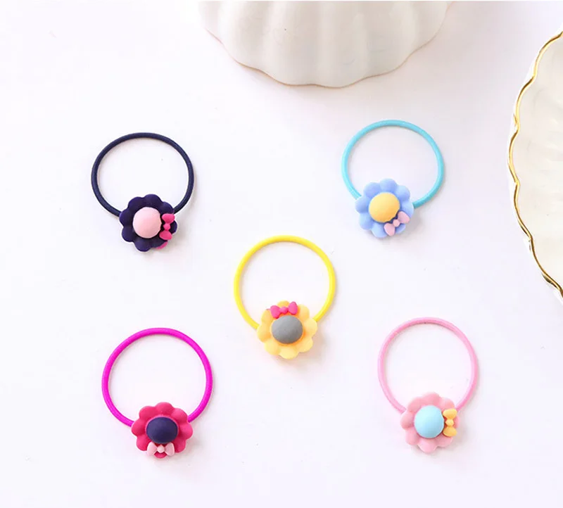 9 шт. детская петля для волос маленькой девочки милый головной убор принцессы с