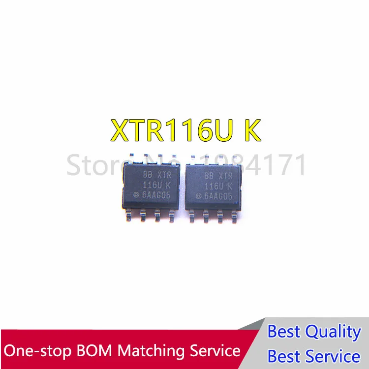 

20Pcs XTR116UA XTR116U XTR116 116U 116UA SOP8 new