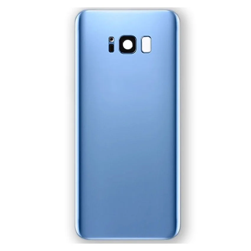 10 шт. оригинальная пленка для Samsung Galaxy S8 g950 G950F задняя крышка батарейного отсека стеклянный корпус задняя дверь чехол+ клей+ объектив камеры+ IMEI печать