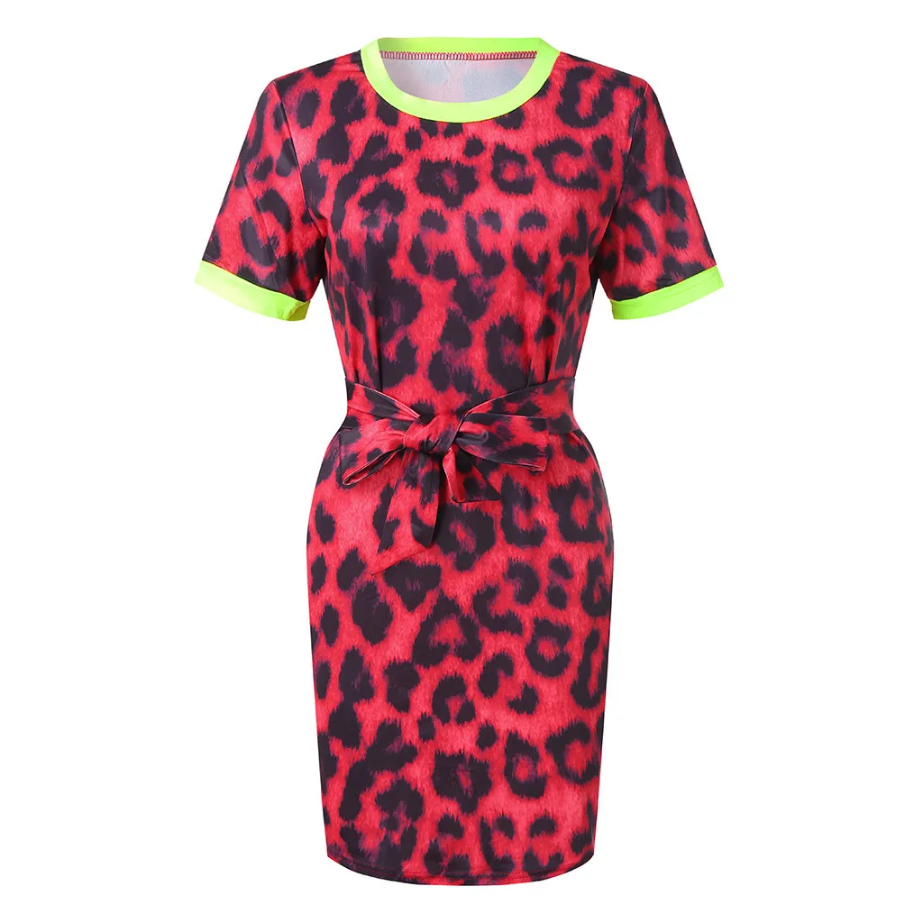 Red Новейшее платье, женское модное платье с коротким рукавом, vestido de festa, облегающее платье-джемпер с круглым вырезом, облегающее платье, Женская Клубная одежда, Прямая поставка - Цвет: Red