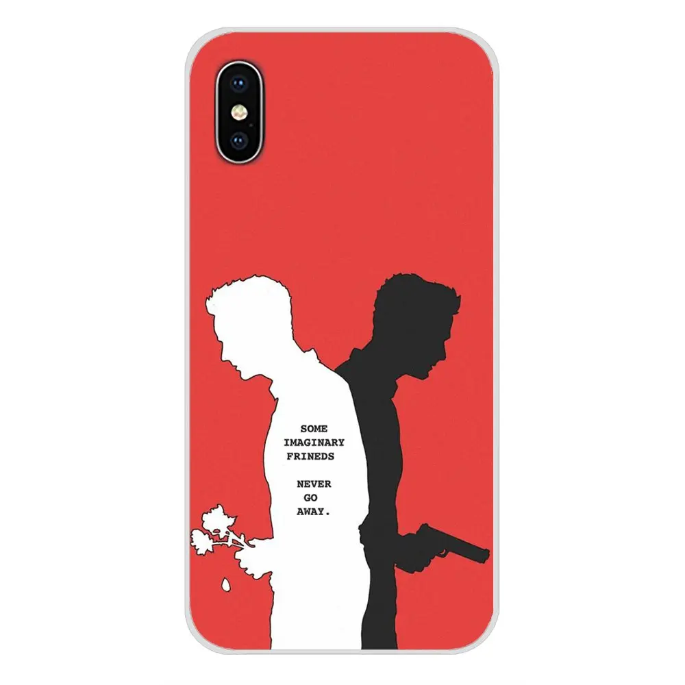 Хит продаж Бойцовский клуб Эдварда Нортона для Apple iPhone X XR XS MAX 4 4S 5 5S 5C SE 6 6S 7 8 Plus ipod