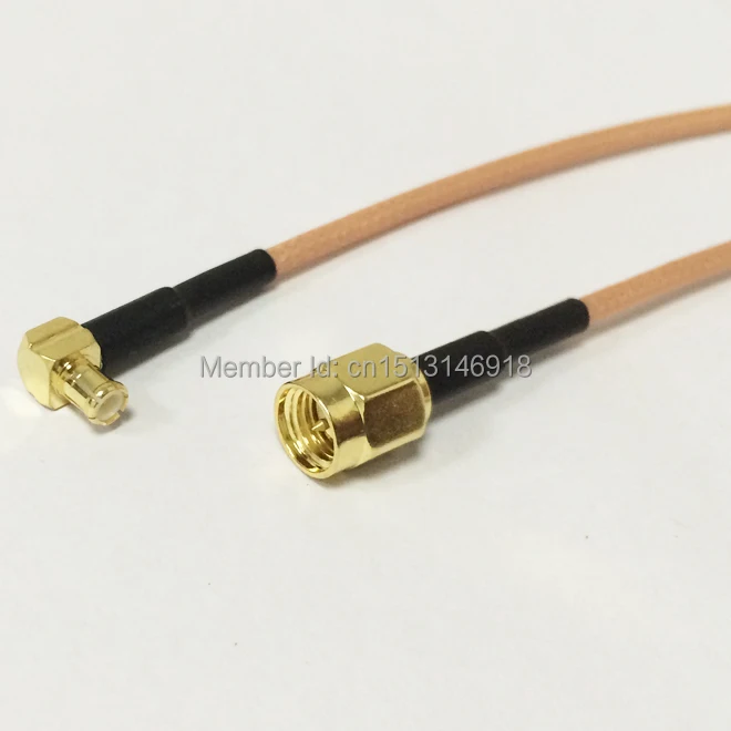 1 шт. НОВЫЙ SMA штекер переключатель MCX Штекер правый угол разъем RG316 коаксиальный