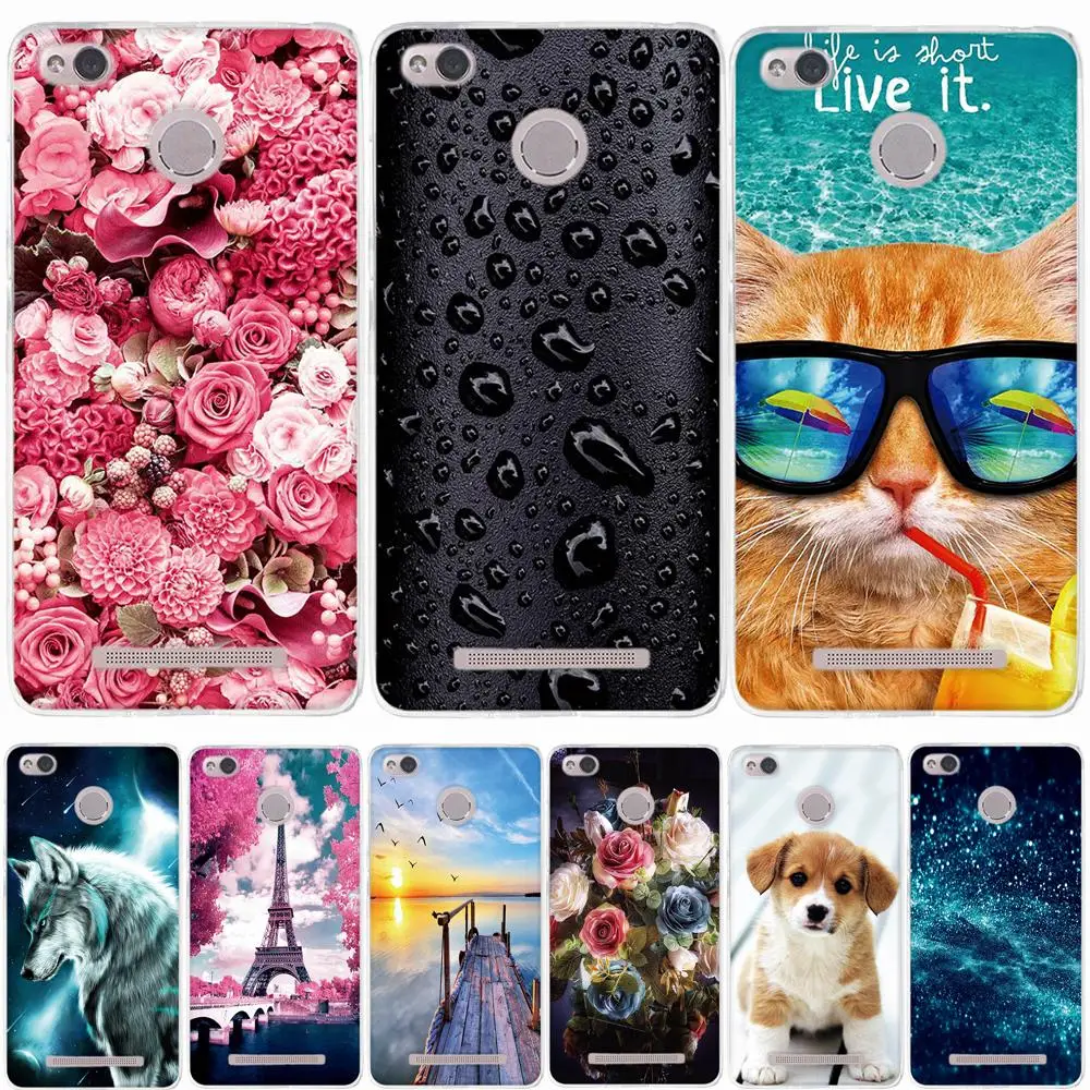 Чехол для Xiaomi Redmi 3 s Pro силиконовый чехол накладка 3D из ТПУ телефона s|cover for|phone casestpu