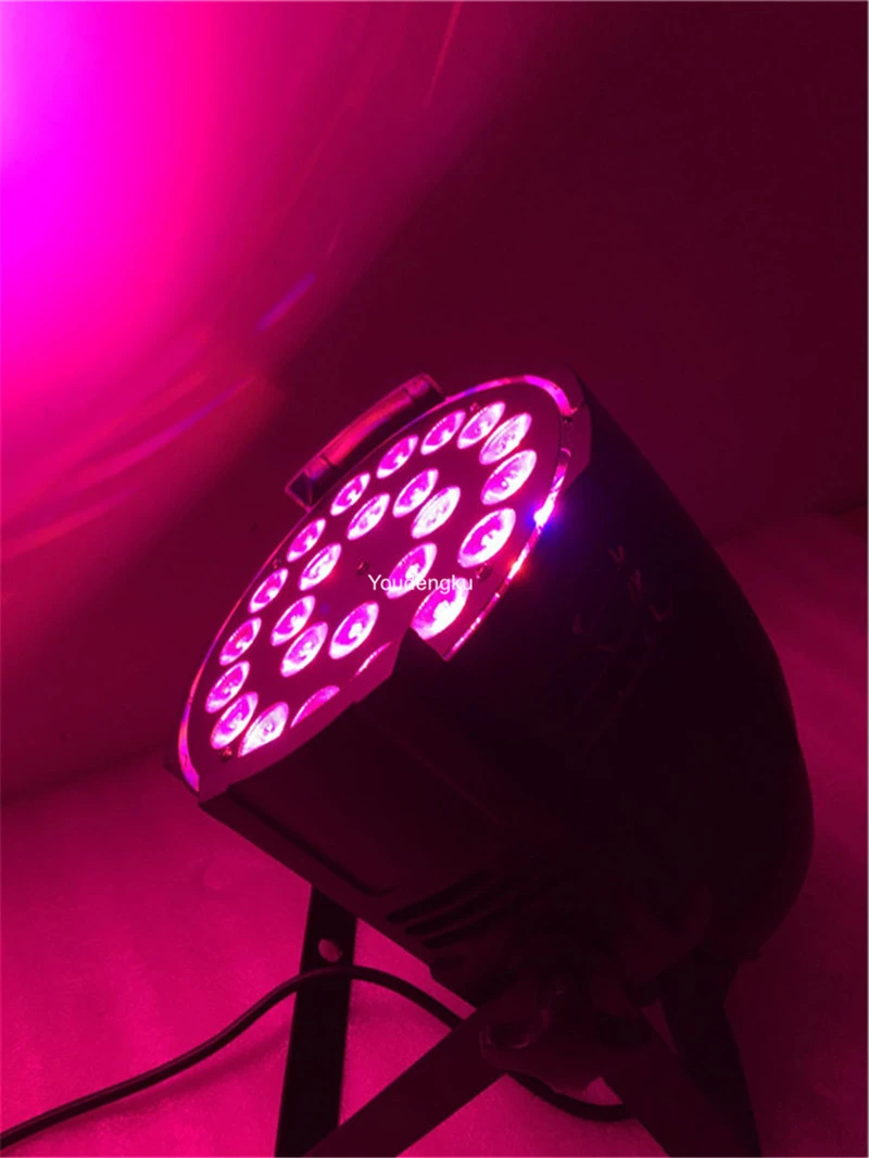 Супер яркий алюминий par led чехол 24x18 Вт 64 rgbwa УФ 6in1 Может dmx огни|dmx light|rgbwa uv 6in1par |