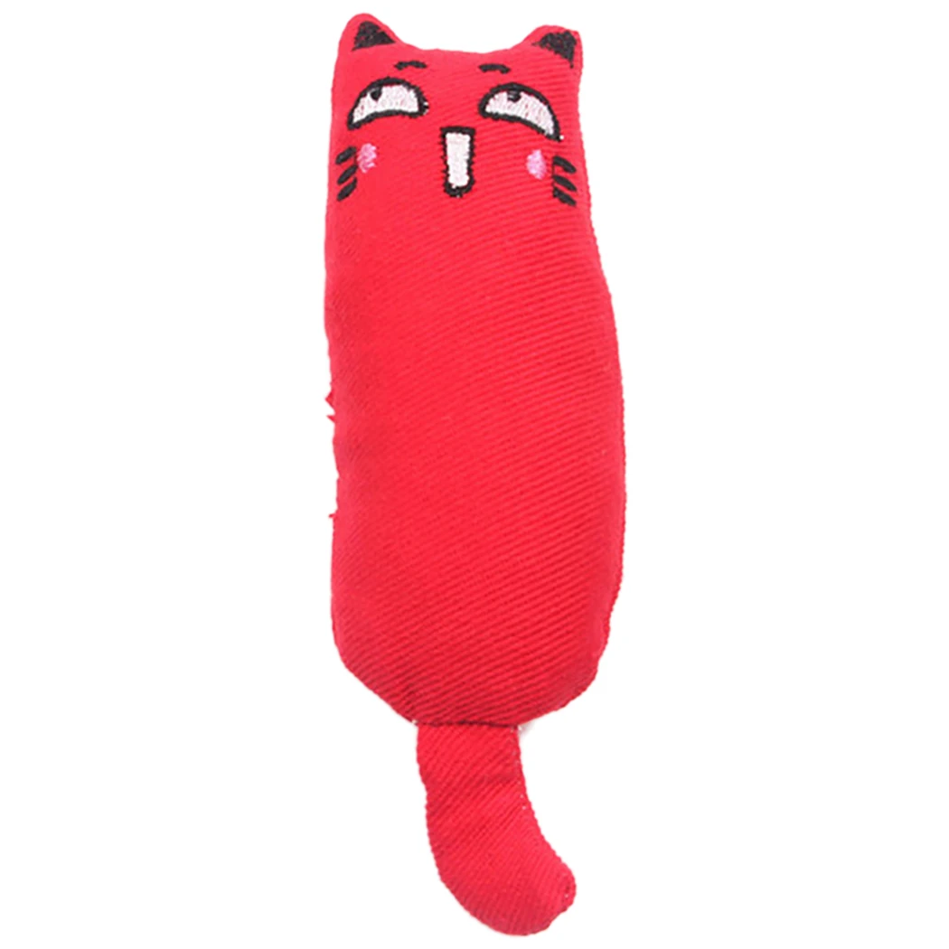 Игрушки для кошек 1 шт., милые мини-игрушки для домашних животных, плюшевые игрушки, когти для укуса большого пальца, кошки, мяты, скребок, зубы, шлифовка кошачьей мяты, игрушки для домашних животных, интерактивные материалы