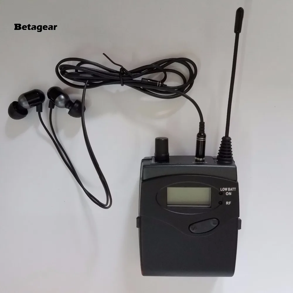 구매 Betagear-IEM300G3 6 수신기 무선 인 이어 모니터 시스템, UHF IEM 시스템 스테이지 모니터링 온 스테이지 모니터 시스템 녹화