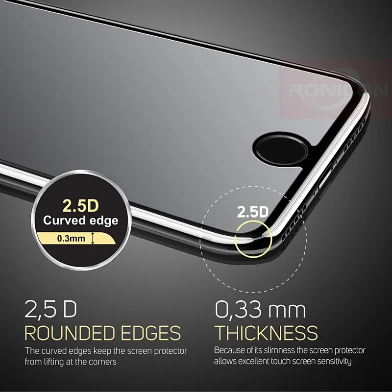 Закаленное стекло для Lenovo K6 Power 5 0 дюйма 3 мм | Мобильные телефоны и аксессуары
