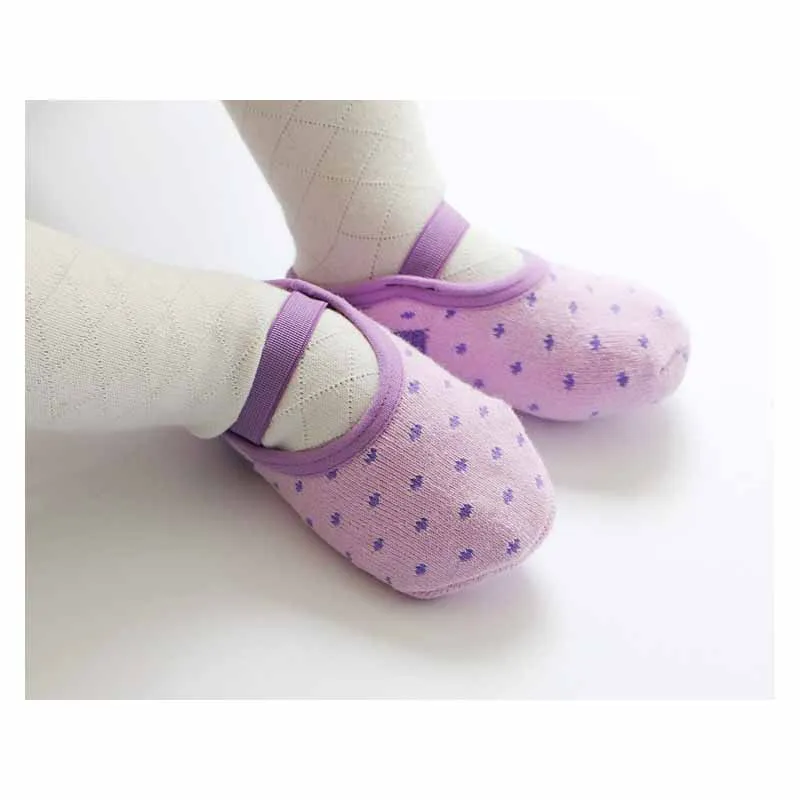 Летние носки тапочки с нескользящей подошвой для новорожденных деток