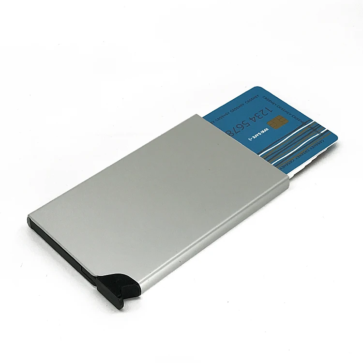Casekey High Quality Metal Steel Credit Card Holder Pop Up Minimalist Business Case | Багаж и сумки