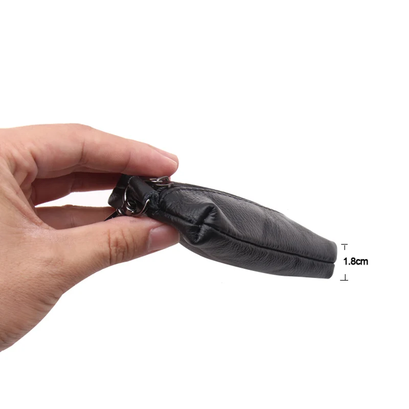 Винтажный кошелек для ключей ручной работы 100% Натуральная воловья кожа чехол