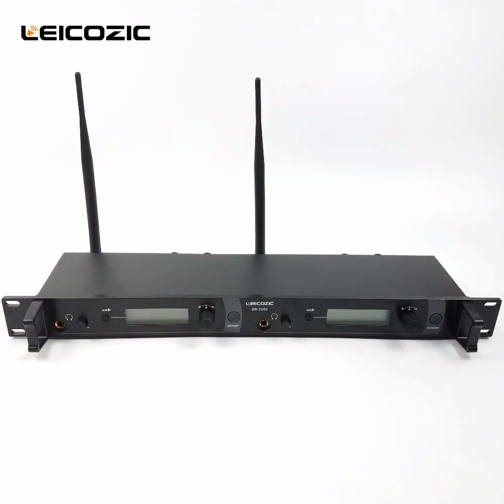 Leicozic IEM Беспроводная система монитора UHF в ухо беспроводные наушники и 8 ресиверов
