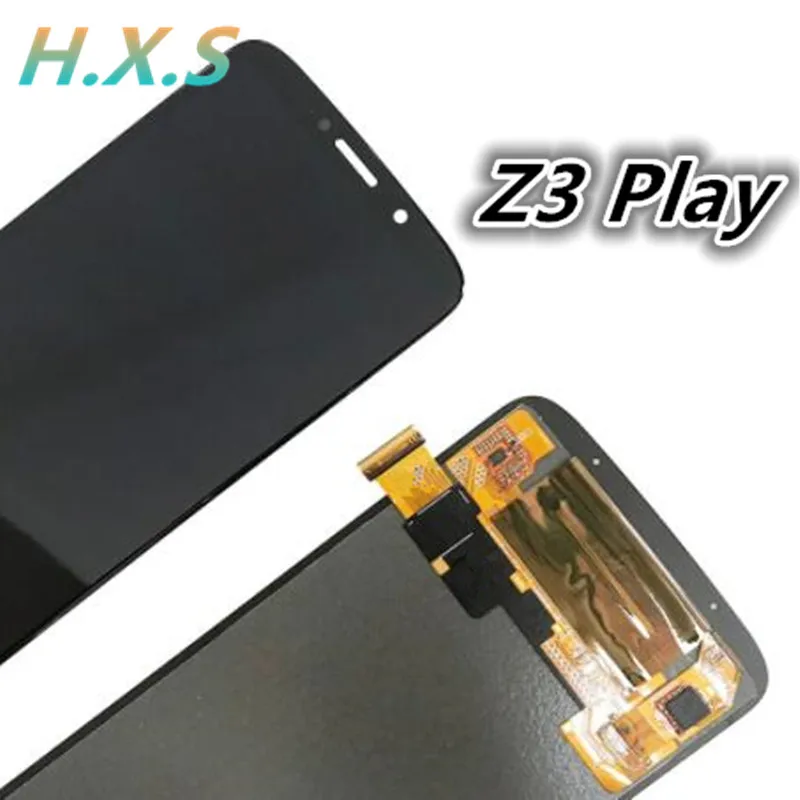 H.X.S для Motorola Z3 Play XT1635 ЖК дисплей и сенсорный экран дигитайзер в сборе|Экраны