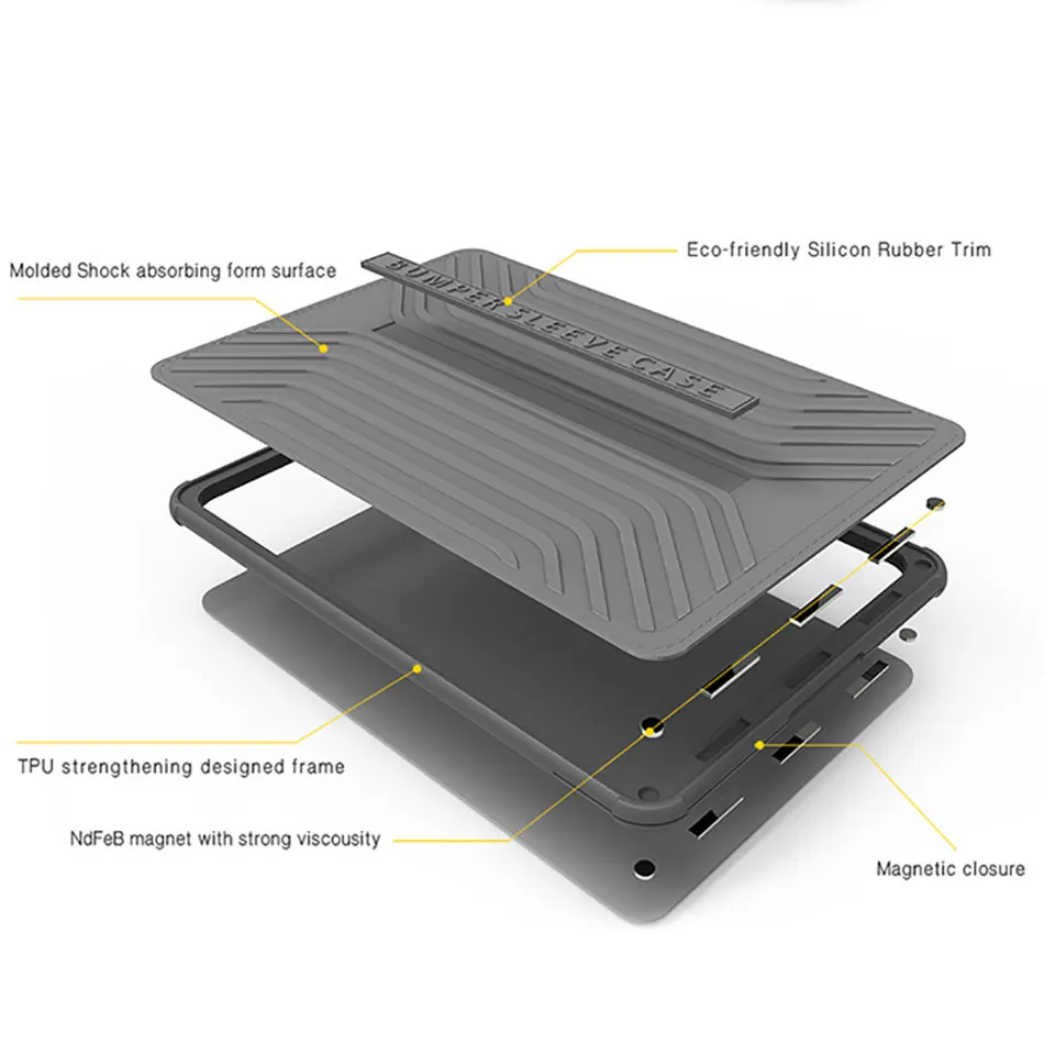 Водонепроницаемая сумка для ноутбука MacBook Pro 13 Ультратонкий чехол 15 Air чехол|bag for