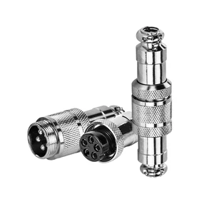 1 комплект GX16 авиационный штекер, штырьковый соединитель 16 мм, круглые соединители, штепсельная вилка 12345678