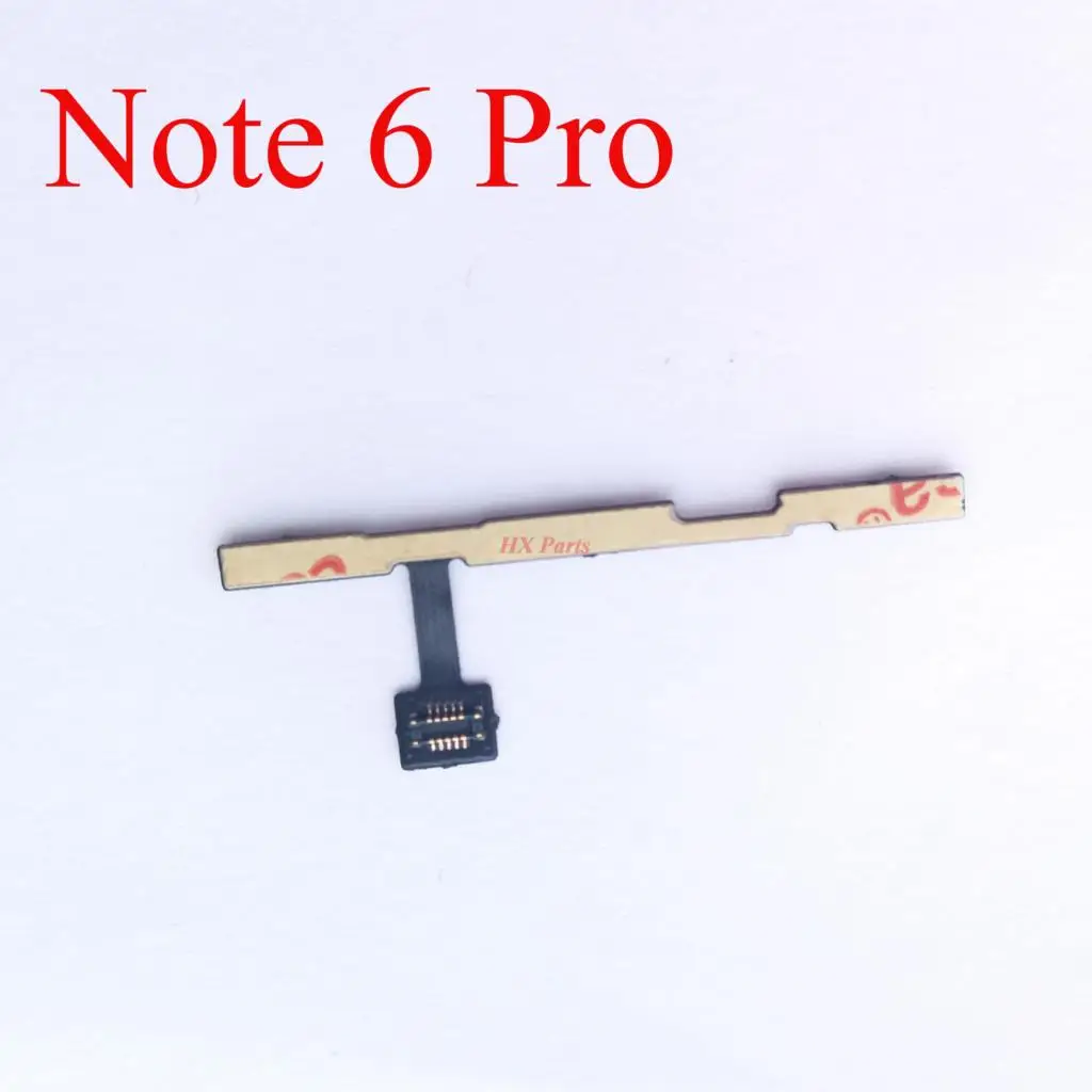 10x для Xiaomi Note 6 Pro кнопка включения/выключения кнопки громкости гибкий кабель