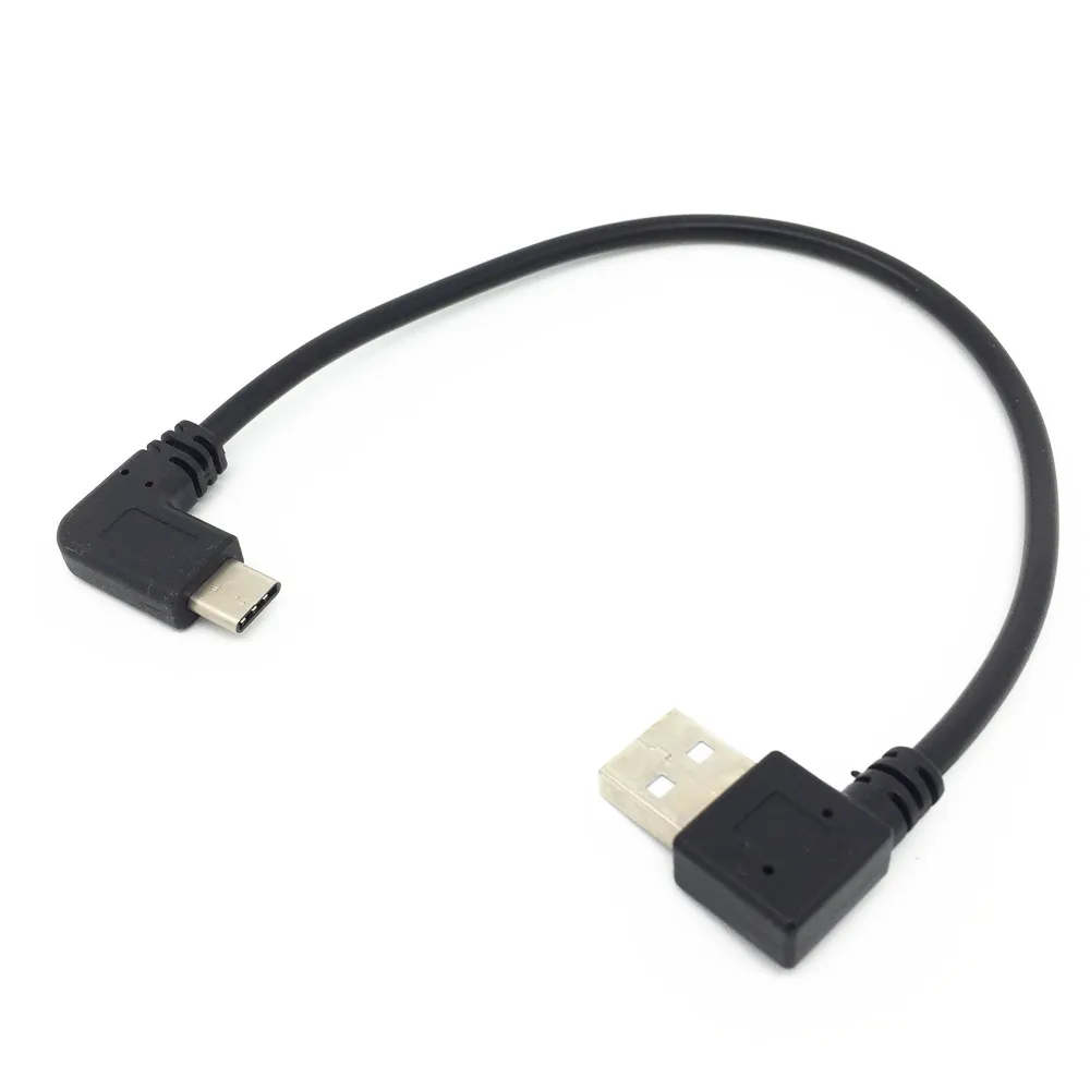 Угловой USB-кабель с разъемом под углом 90 градусов Кабели USB Type-C для HTC U11 EYEs + LIFE U UITA