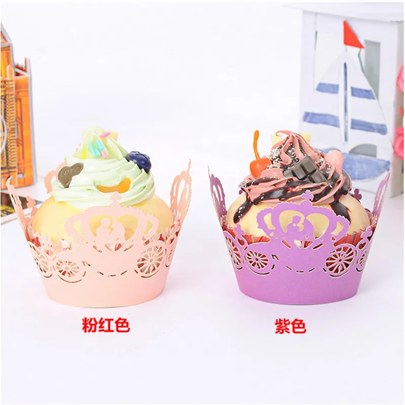 50 шт. Лазерная резка Завертчицы тыквы автомобиль любовь пары свадебные