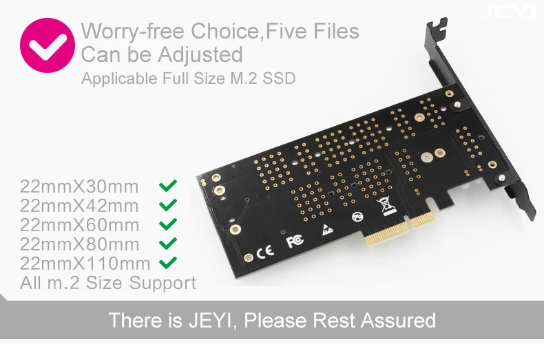 JEYI SK9 m.2 расширение NVMe адаптер NGFF к PCIE3.0 Вентилятор охлаждения с вентилятором алюминиевая крышка 12 В+ 3,3 В SSD двойной интерфейс SATA3