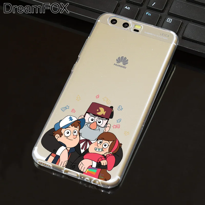 DREAMFOX L531 Gravity Falls Soft TPU Silicone Case Cover For Huawei P8 P9 P10 Lite Plus 2017 Honor 8 Pro 9 6X |