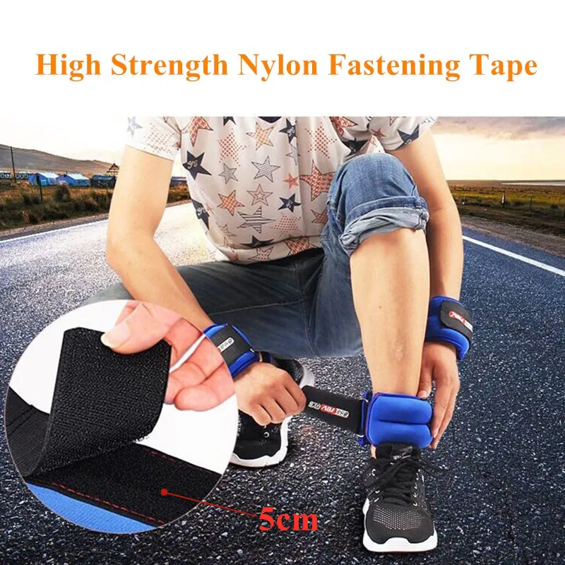 манжеты для ног голеностоп утяжелители фиксатор стопы Вес лодыжки и запястья 1кг