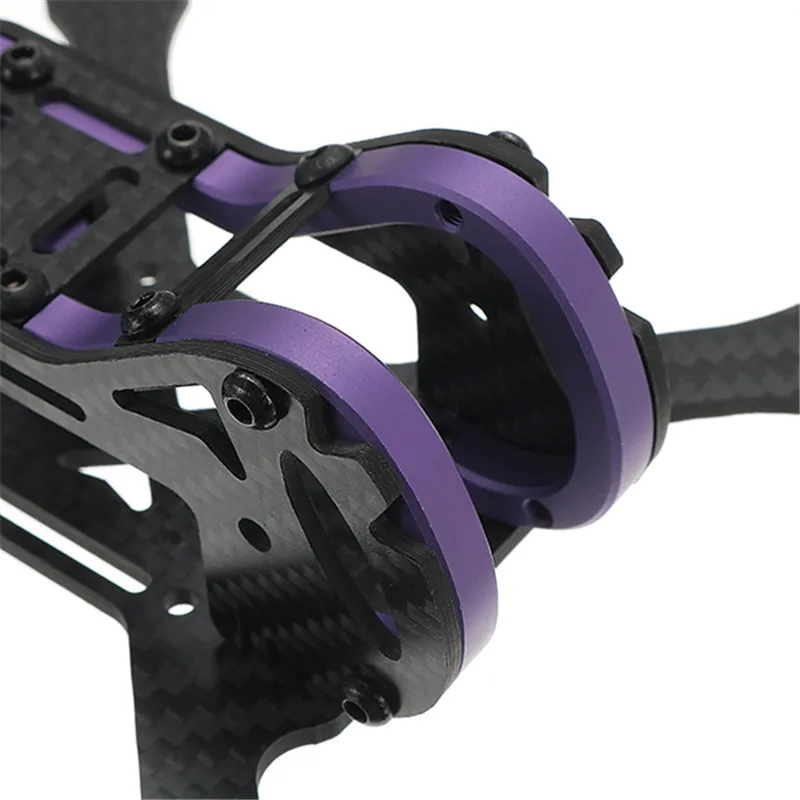 Realacc Purple150 150mm Wheelbase 2.5mm Arm FPV Racing Frame Kit 67g for RC Racer Drone Quadcopter Helicopter Toy Spare Part | Игрушки и