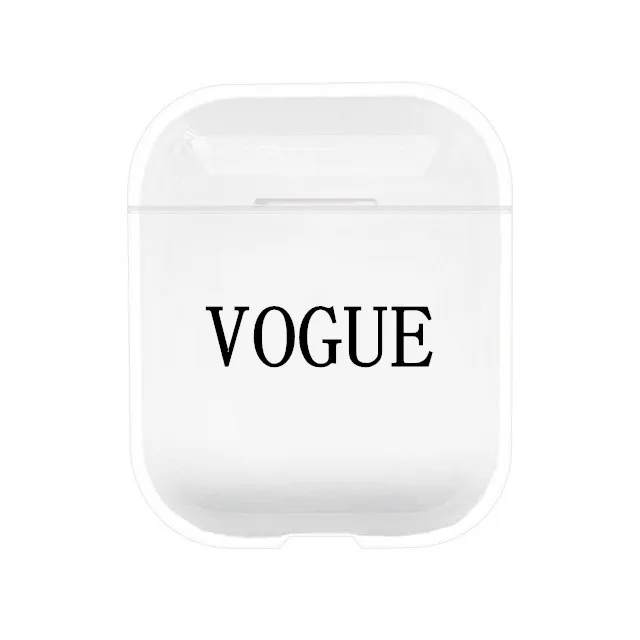 style 13 Забавный ноздри узор для Airpods чехол мультфильм свинья Прозрачный Bluetooth защитный чехол для наушников для Air Pods Pro Жесткий Чехол - Цвет: style 13