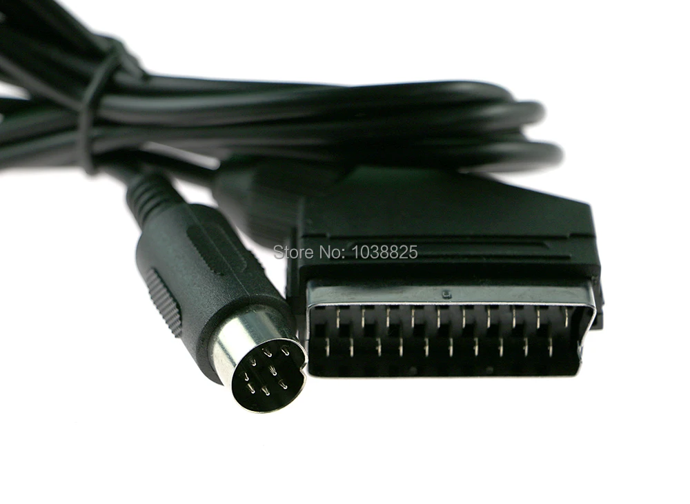 1 8 м V pin Scart кабель для Sega Megadrive Genesis Master System RGB AV кабели|Запасные части| |