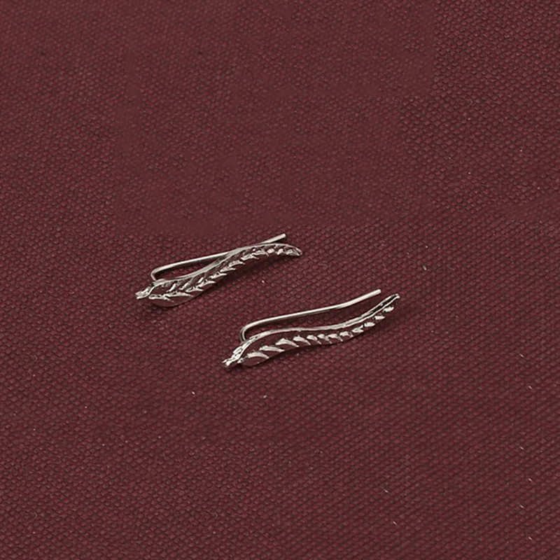

ZN Fashion Vintage Jewelry Exquisite Gold Leaf Earrings Modern Beautiful Feather Stud Earrings For Women Birthday Party Gifts