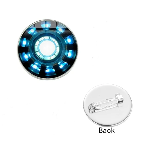 SONGDA Marvel, Железный человек, Тони Старк, броши, Arc Reactor, Мстители, 4 значка, классика, кино, булавки, коллекция фанатов, джинсовая рубашка - Окраска металла: Style 14