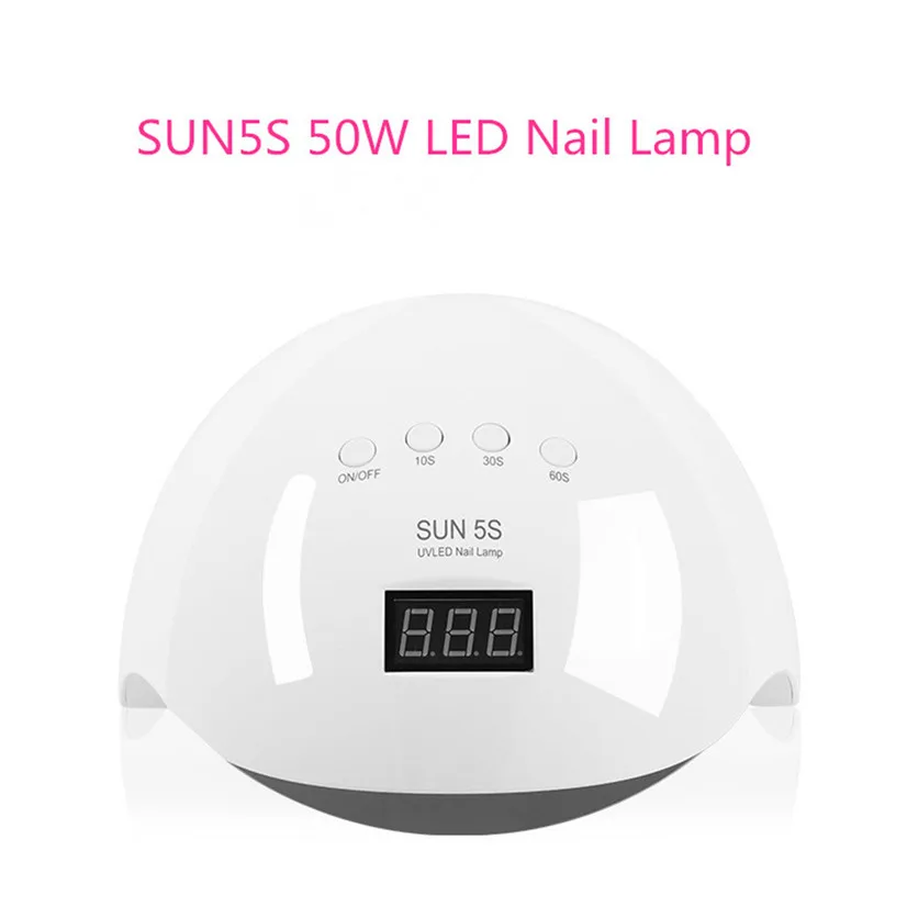 Лампа Sun 5s УФ/LED для сушки ногтей сушилка гель лака 30 светодиодов 50 Вт|Сушилки
