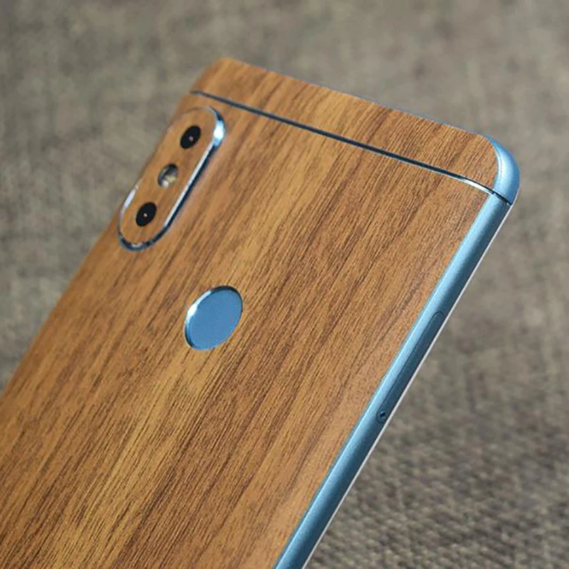 Деревянная зернистая задняя пленка для Xiaomi Redmi Note 5 Pro Note5 мобильного телефона