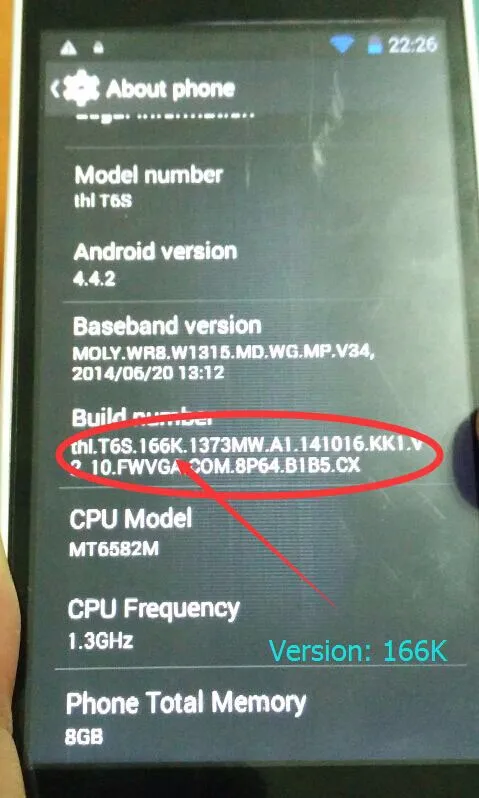 Б/у оригинальная материнская плата 1 ГБ ОЗУ + 8 Гб ПЗУ для THL T6S 5 0 дюймов JDI MTK6582
