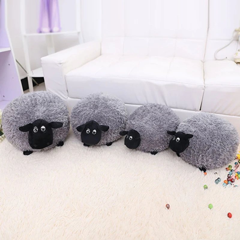 Плюшевые игрушки милые мягкие Овцы Характер Дети игрушка подарок кукла белый