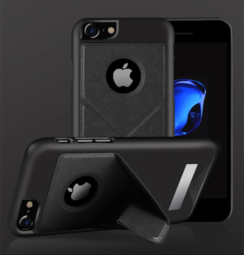 GURIOO Горячая Роскошная задняя крышка из искусственной кожи для iPhone 6 6s 7 Plus функция