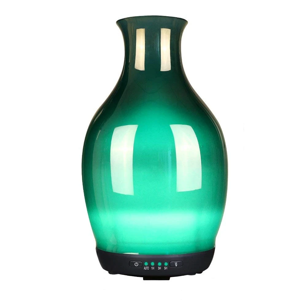 

Electric Aroma Essential Oil Diffuser 250ml Glass AC110-240V Ultrasonic Air Humidifier aromatherapy Mist maker for home office