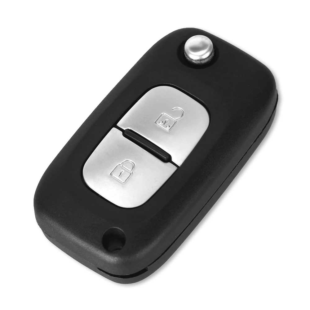 KEYYOU Flip Folding Car Key Shell For Renault Clio Kangoo Modus Megane Auto Remote Case Cover Keyless Fob 2 Buttons | Автомобили и