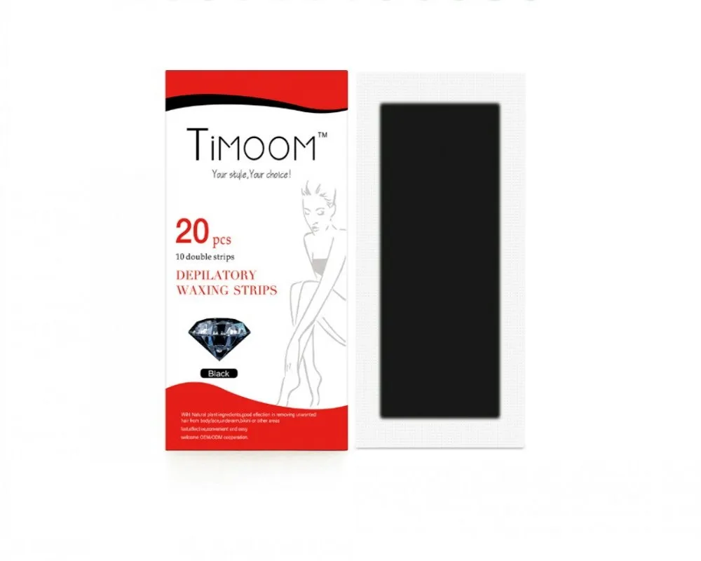 Black biamond 20 штук двухсторонней нетканой ткани восковой бумаги удобные одноразовые ноги мульти-части восковой бумаги удобные наклейки - Цвет: Black biamond