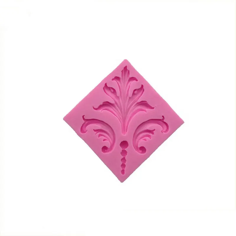 Классическая рельефная кружевная силиконовая форма для помадки инструменты