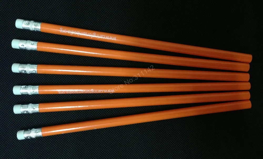 Рекламная школьная упаковка для карандашей под заказ ластик yiwu|custom pencil|school