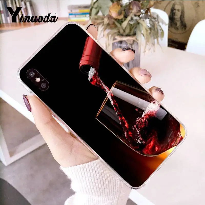 Чехол Yinuoda для iphone 7 6 X чехол с надписью keep calm and drink a bear wine Роскошный телефона iPhone 6s