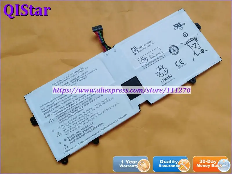 QISTAR натуральная LBS1224E Батарея для Google pixelbook 13Z980 14Z980 14Z990 15Z980 15Z990 17Z990 ноутбук