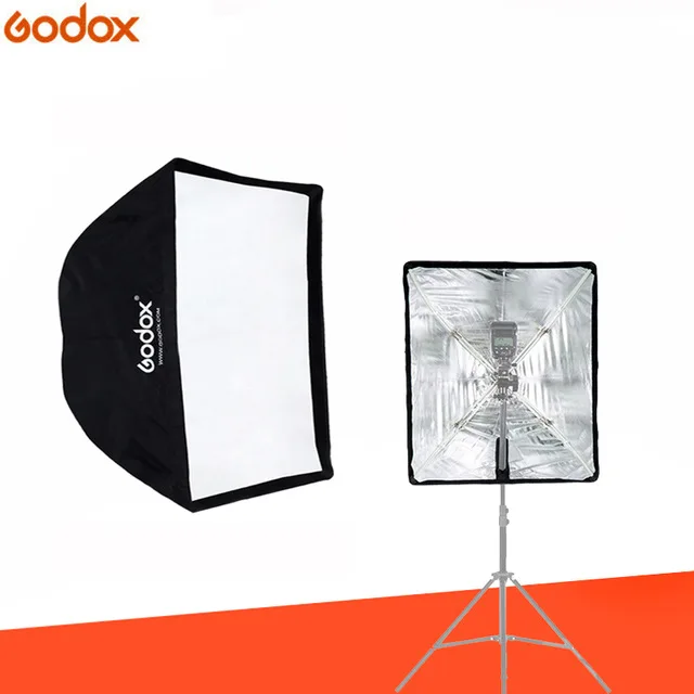 Портативный зонт Godox 60x60 см для студийной вспышки|Софтбоксы| |