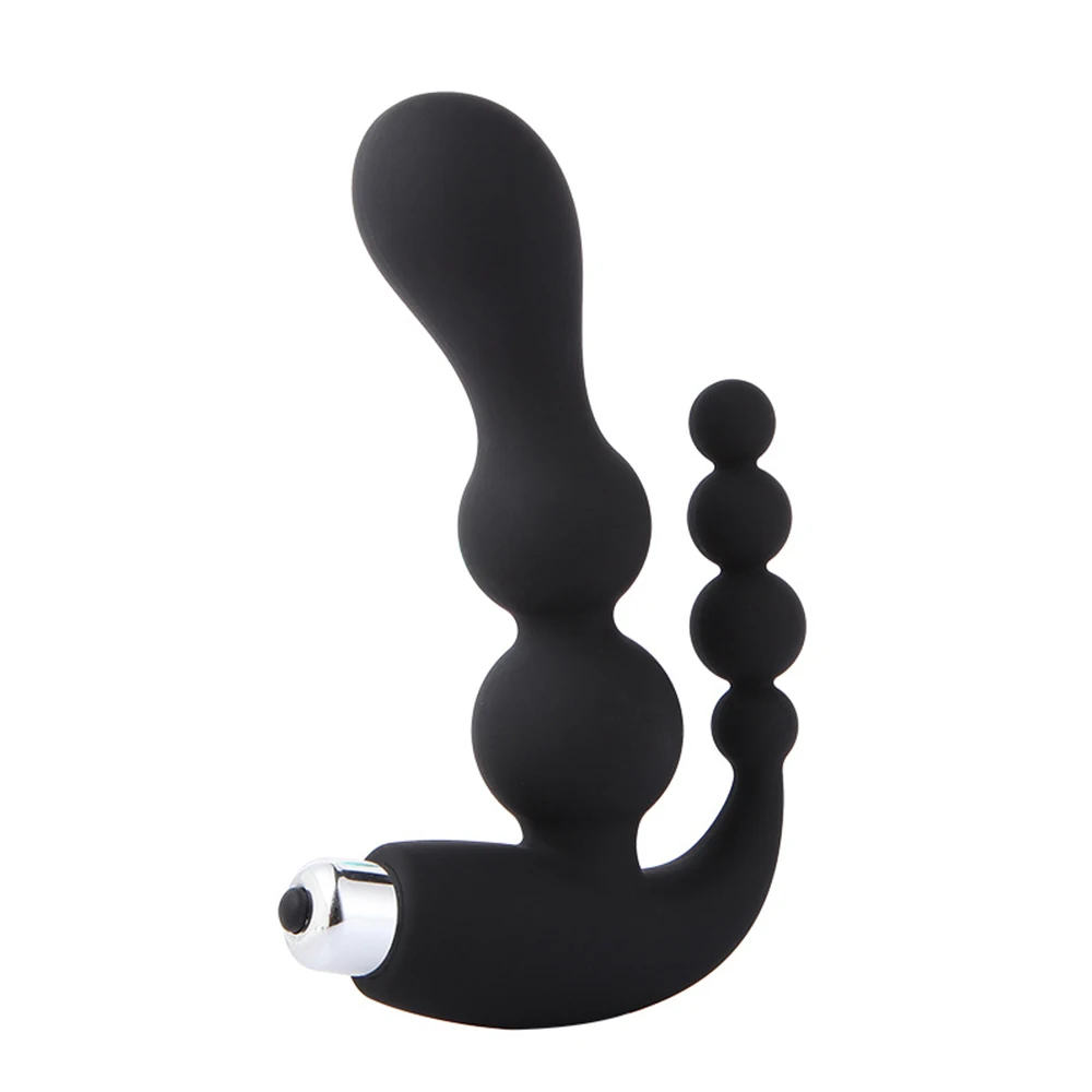 Анальный вибратор VETIRY анальная пробка с двумя головками Анальная секс-игрушки