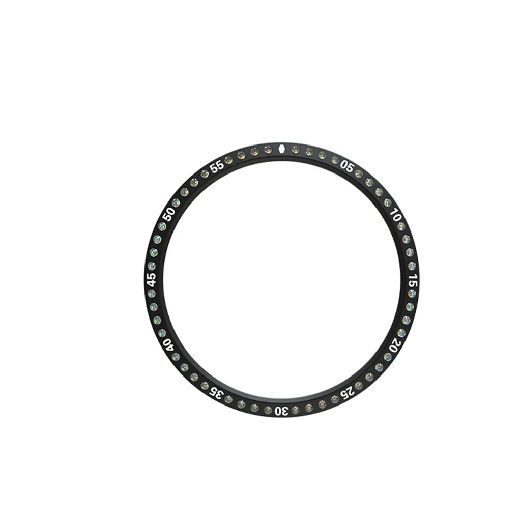 For Samsung Galaxy Watch 42/46MM Bezel Ring Adhesive Cover Anti Scratch Crystal Diamond Smart watch Wearable accessories#618