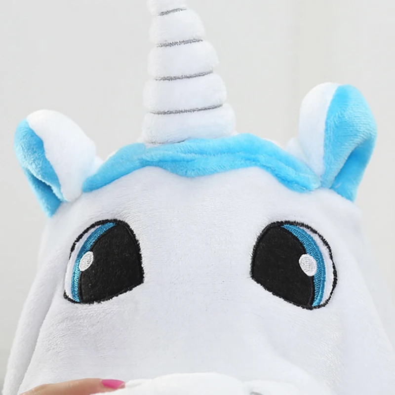 Весенне осенние пижамные комплекты с единорогом мультяшная Пижама для мужчин и