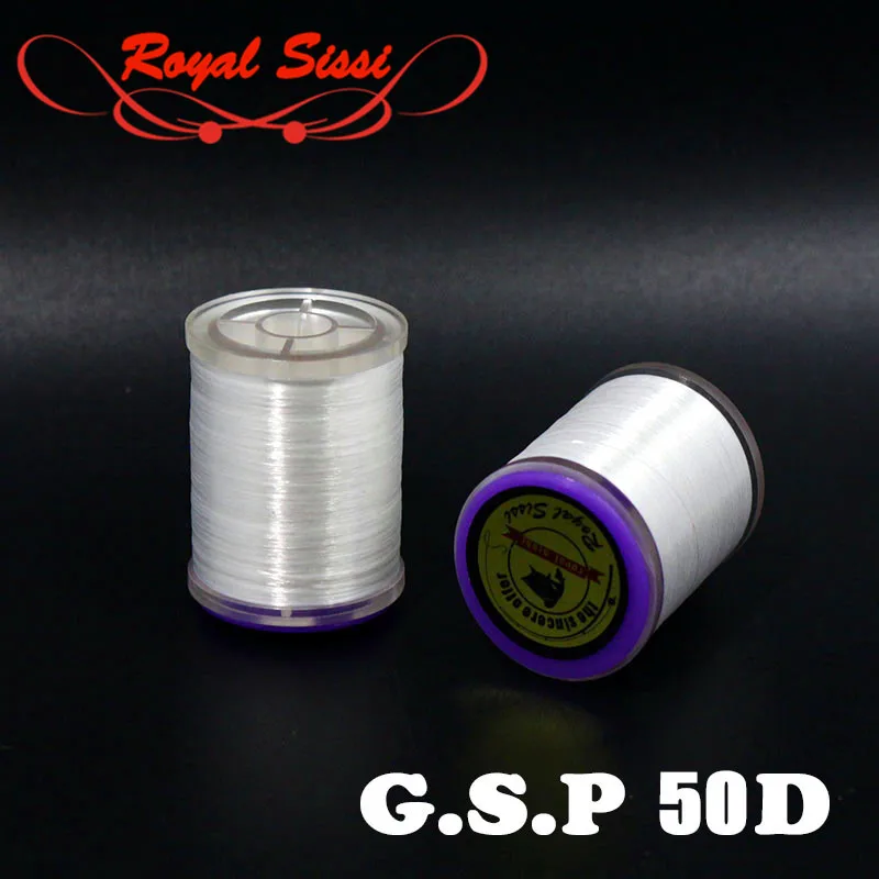 Горячая 1 Катушка 300 ярдов G.S.P 50D полиэтиленовая нить для завязывания мушек самая