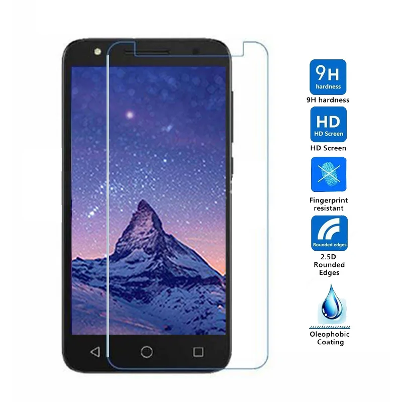 Закаленное стекло для Alcatel U5 HD 5047 U3 3g стеклянная Защитная пленка One Touch X1 OT-7053D 7053D A5