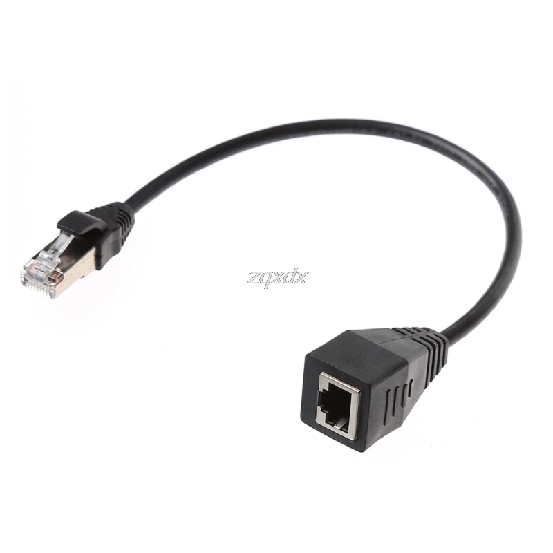 30 см/60 см/1 м/1 5 м RJ45 Cat5e экранированный кабель удлинитель для подключения к сети