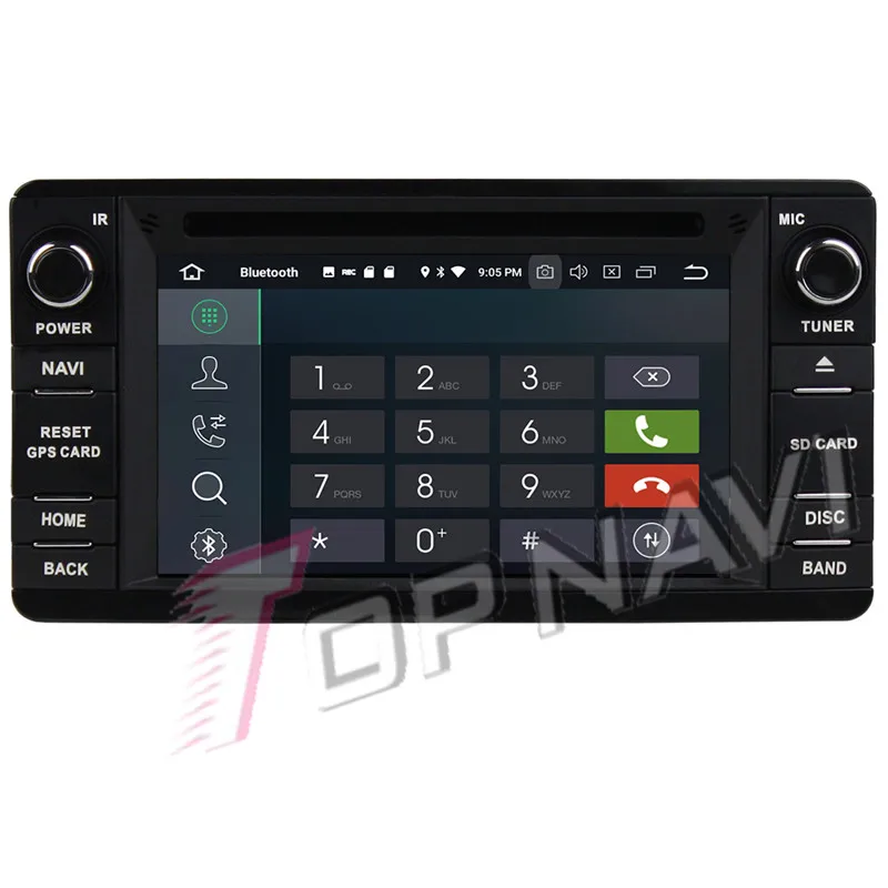Автомобильный GPS-навигатор Topnavi Octa Core Android 9 0 для Mitsubishi OUTLANDER 2014 DVD мультимедийный